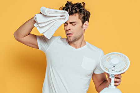 Потоотделение повышенное: причины и лечение у мужчин